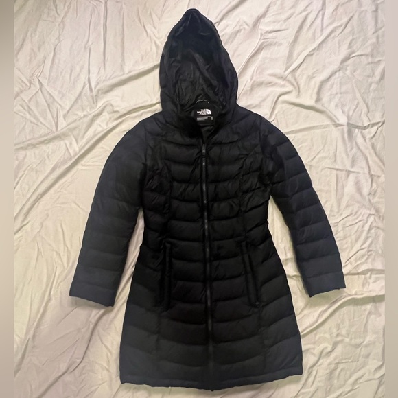 The North Face Jackets & Blazers - The North Face Women's Black Hooded Puffer XS Coat